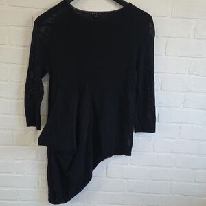 Theory Black Knit Top